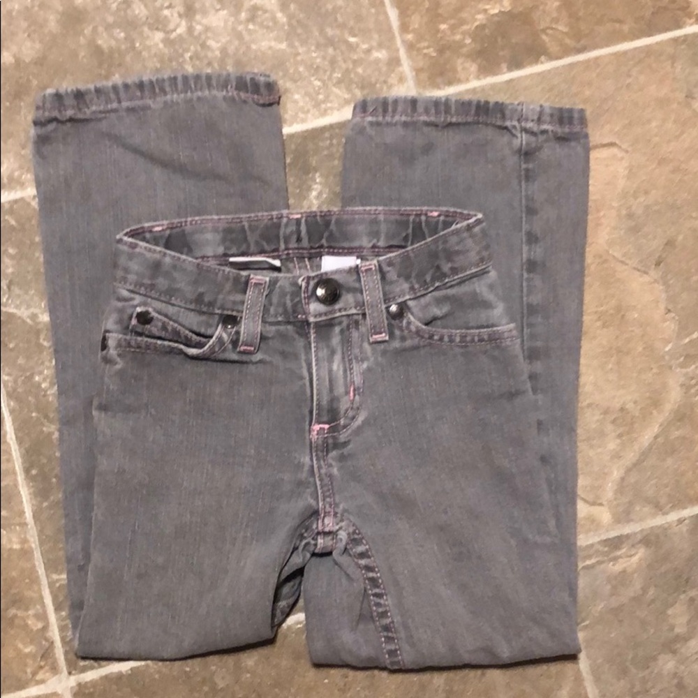 Gray jeans